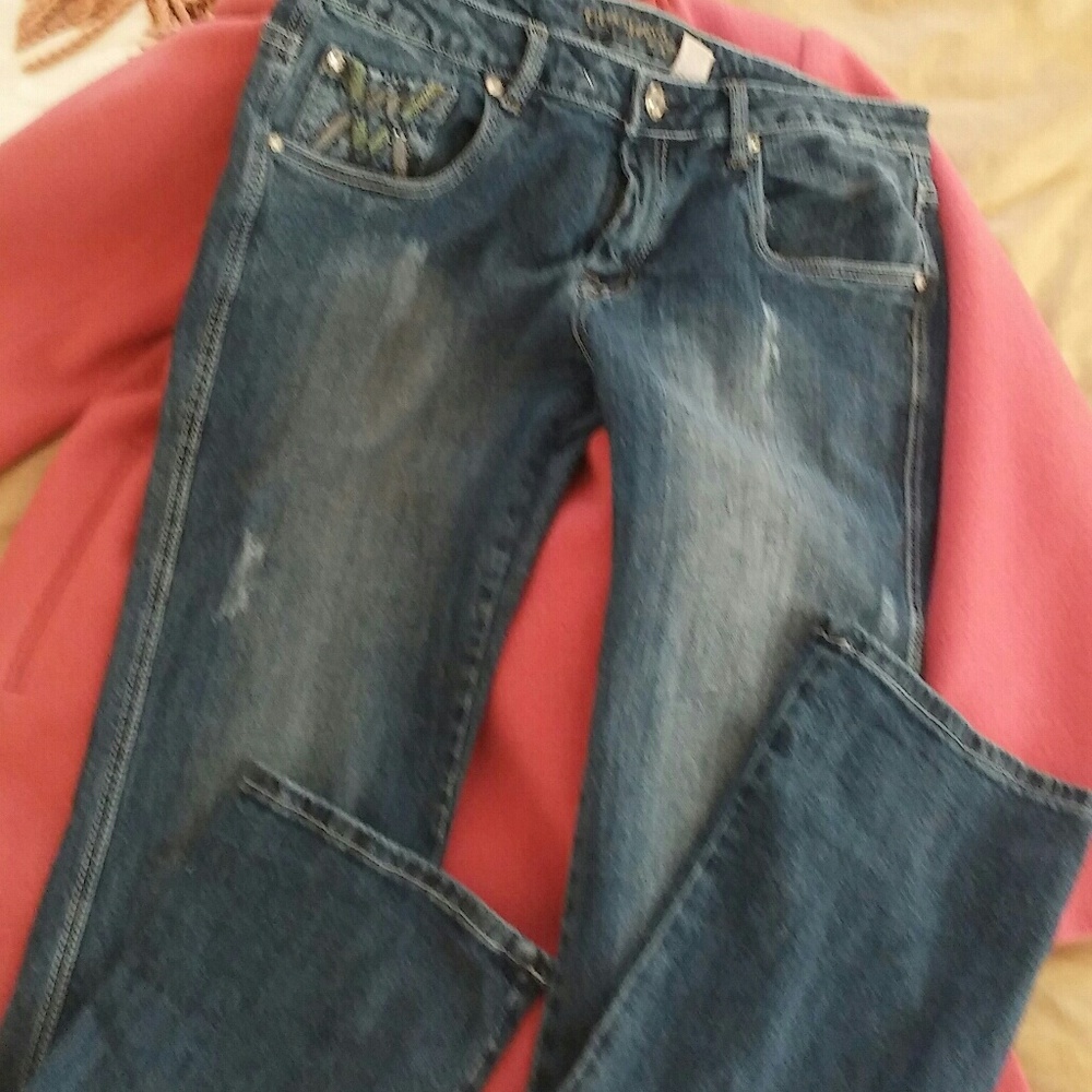 Bling distressed jeans 13/14